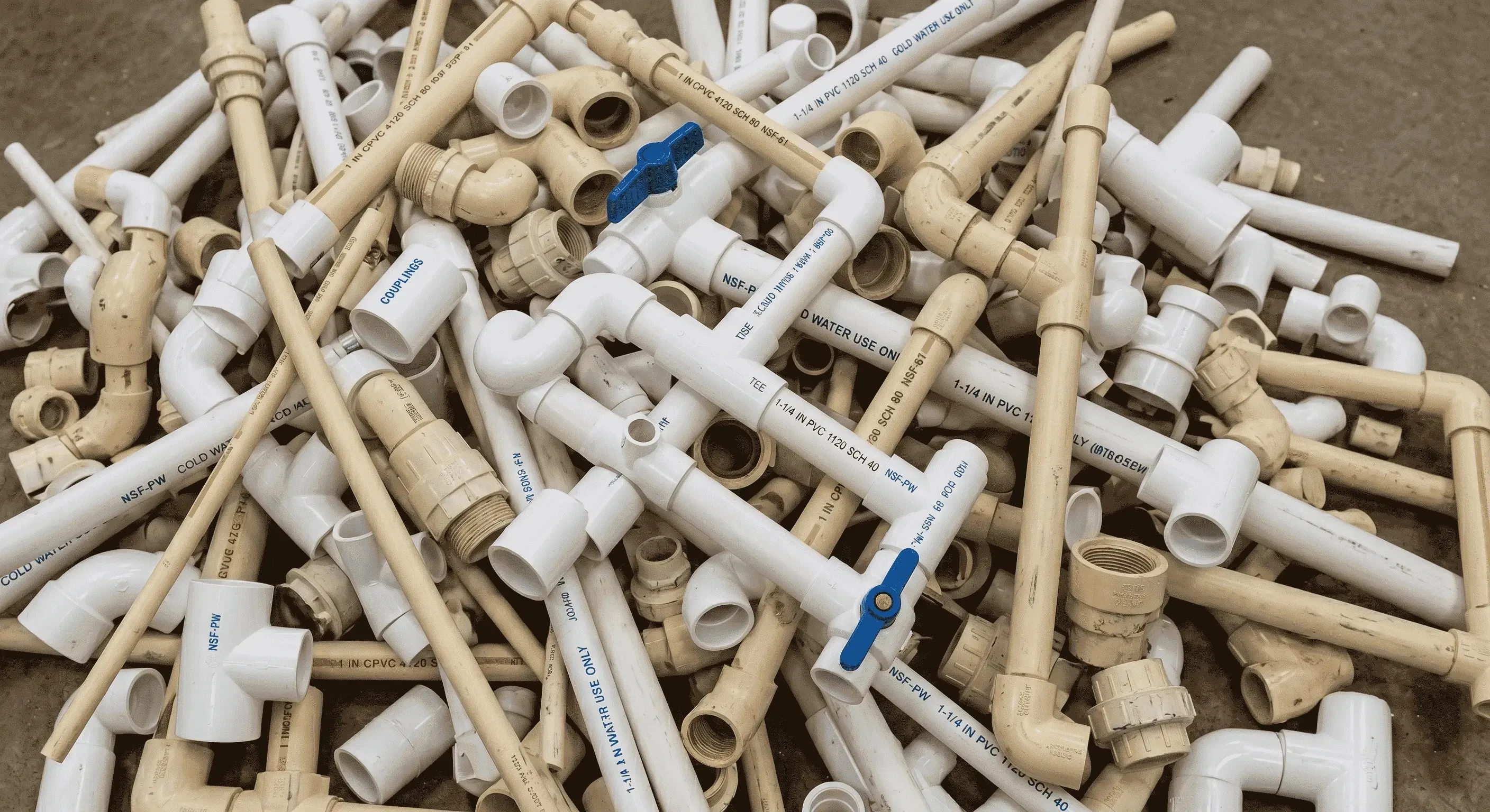 Comparision between 
cpvc and pvc pipes where should each be used.