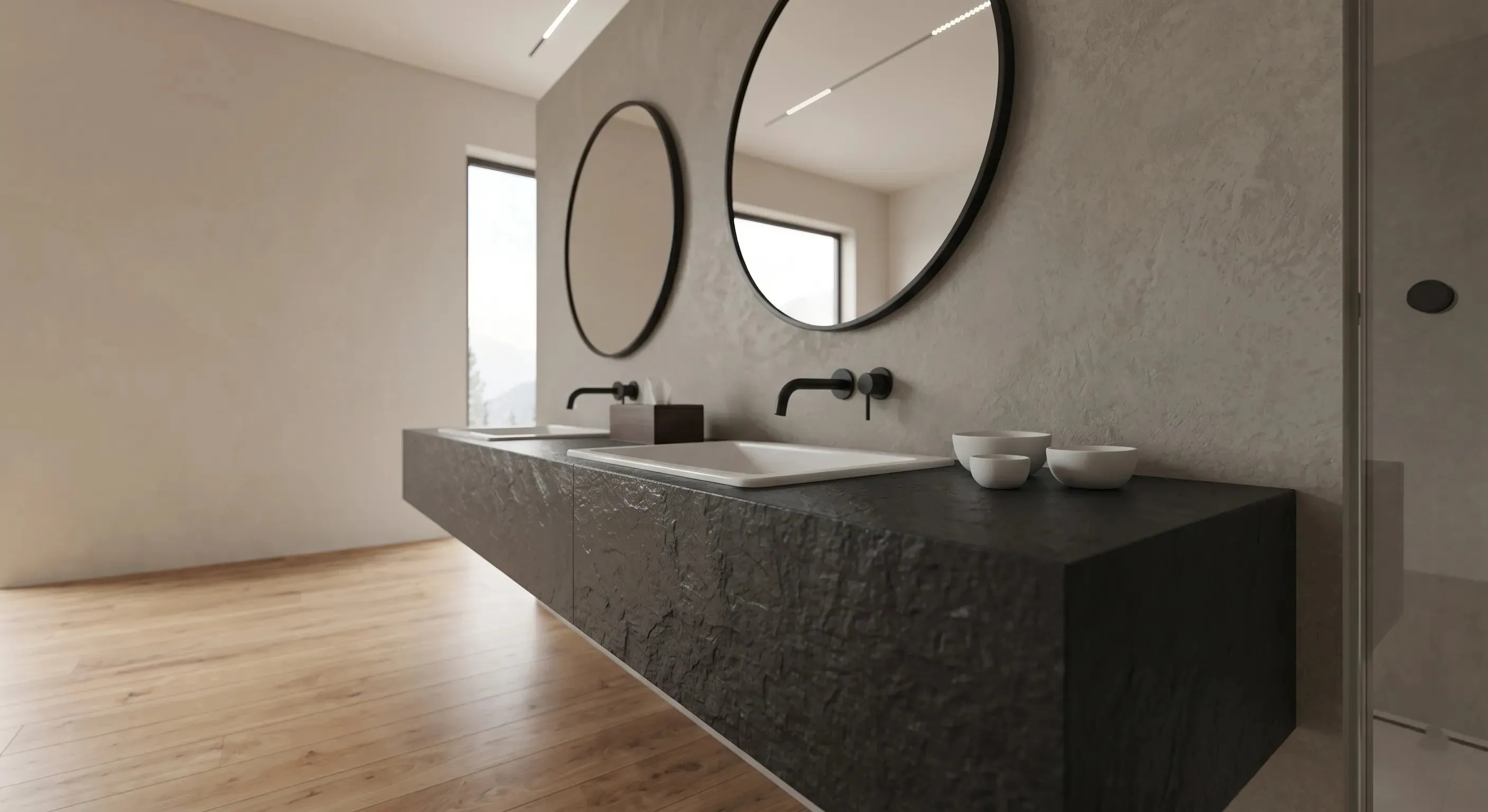 Kajaria Rocker Black Tile