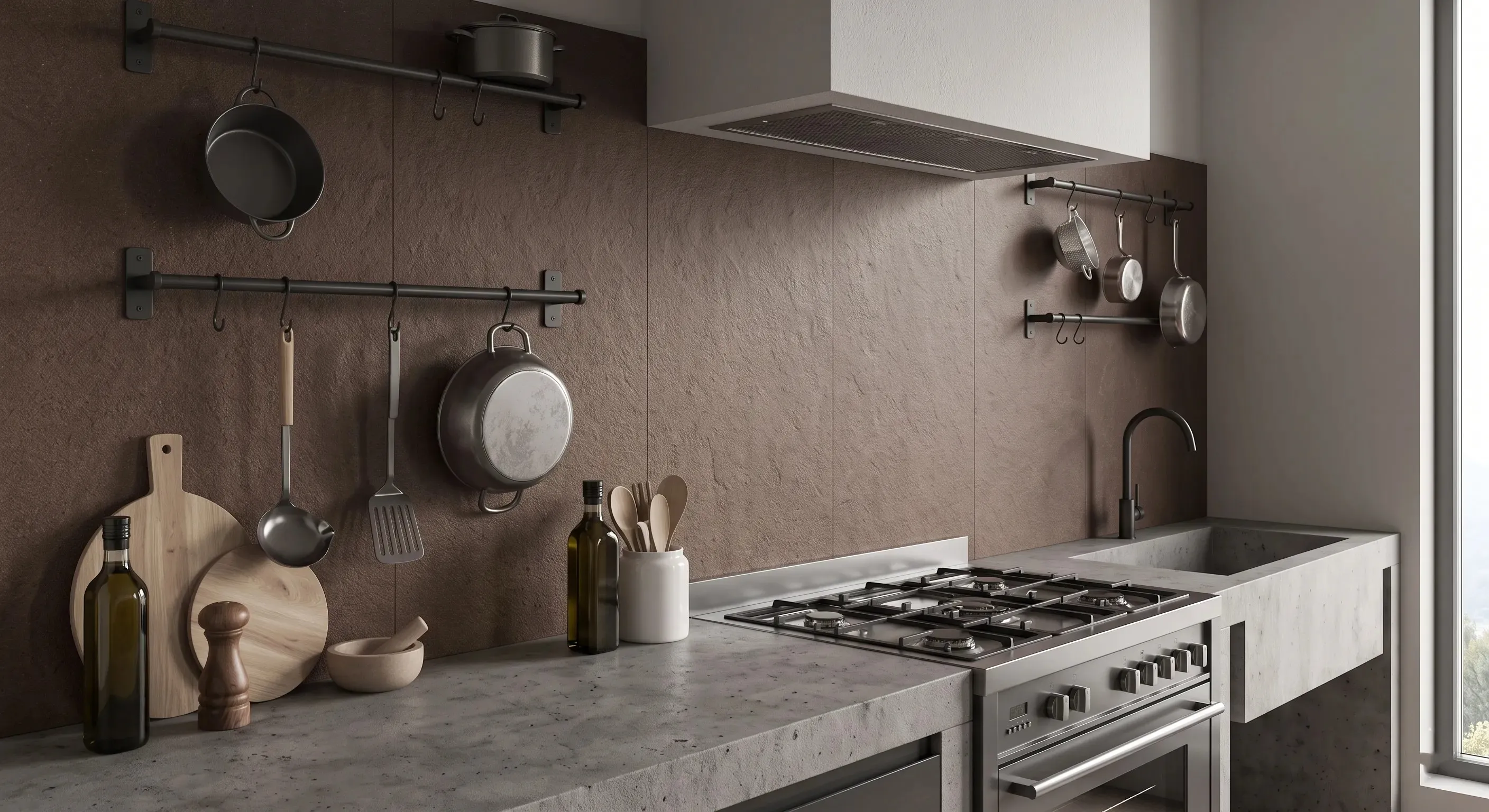 Kajaria Brown Rocker Tile