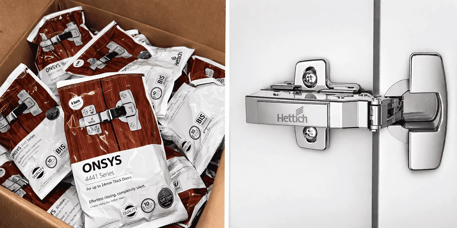 Hettich soft close hinges premium cabinet hardware fittings Shimla