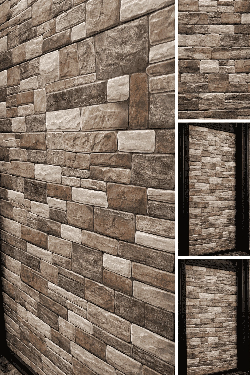 Stone finish tiles for wall and floor natural look Shimla
