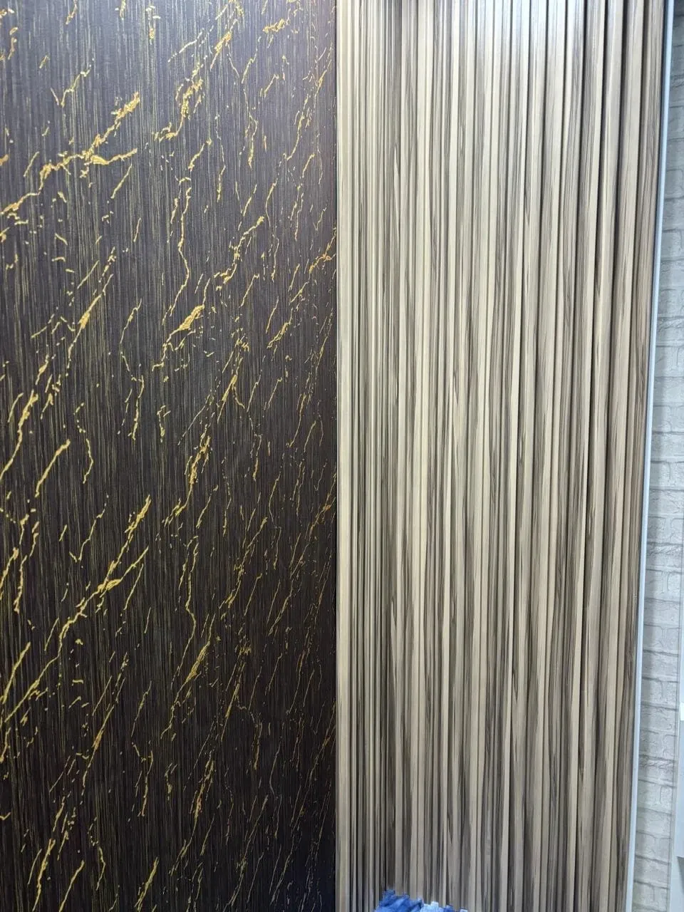 WPC louvers waterproof wall panel design Shimla
